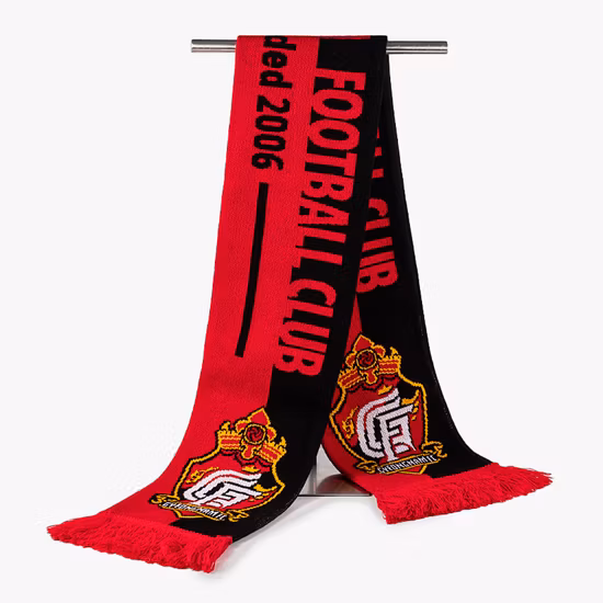 Lenço jacquard masculino de malha por atacado personalizado